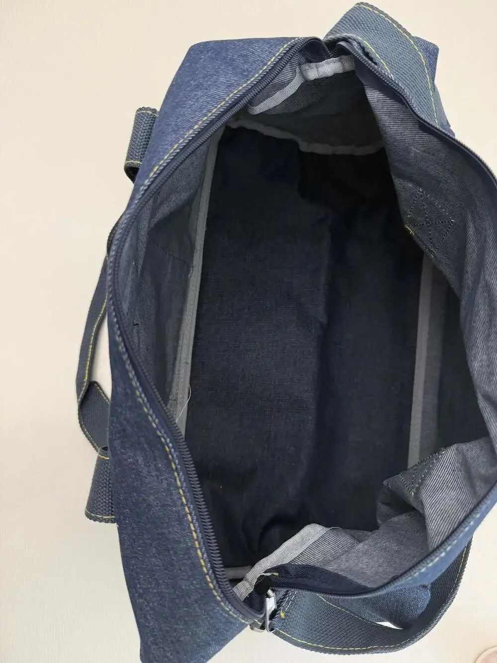Jean Paul Gaultier pour vous Denim Weekender Duffel Bag NWOT